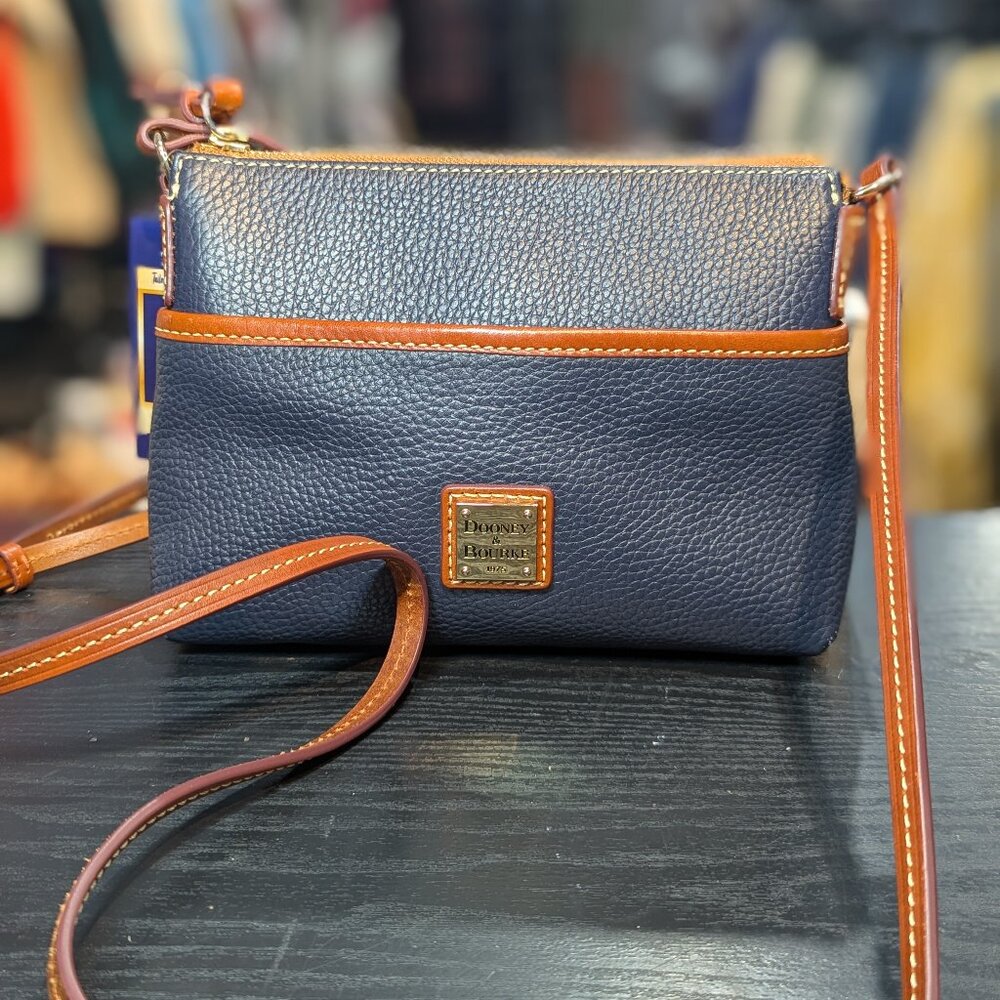 Dooney & Bourke Pebble Grain Ginger Crossbody